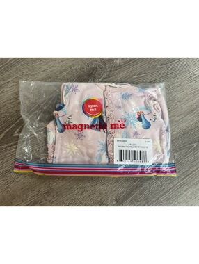 Magnetic Me, 0-3 months, Frozen print baby footie sleeper